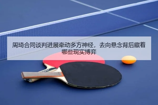 周琦合同谈判进展牵动多方神经，去向悬念背后藏着哪些现实博弈
